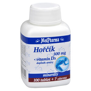 Hořčík 300 mg + vitamín D3 107 tablet