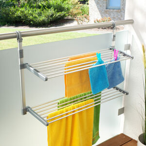 Balkonový sušák na prádlo
