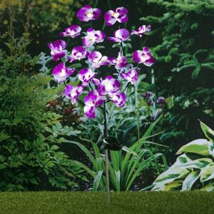 Solární zahradní zápich Orchidej