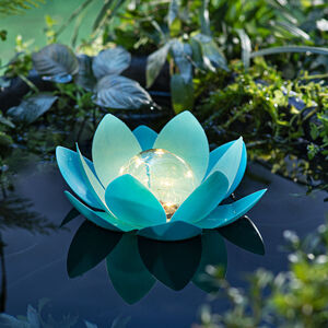 Solární plovoucí dekorace Lotus